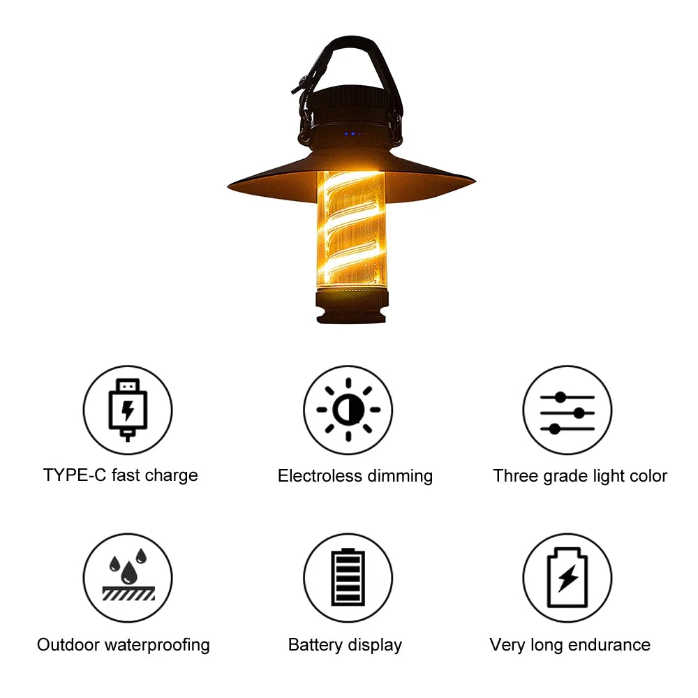 Portable USB LED Lantern U79240