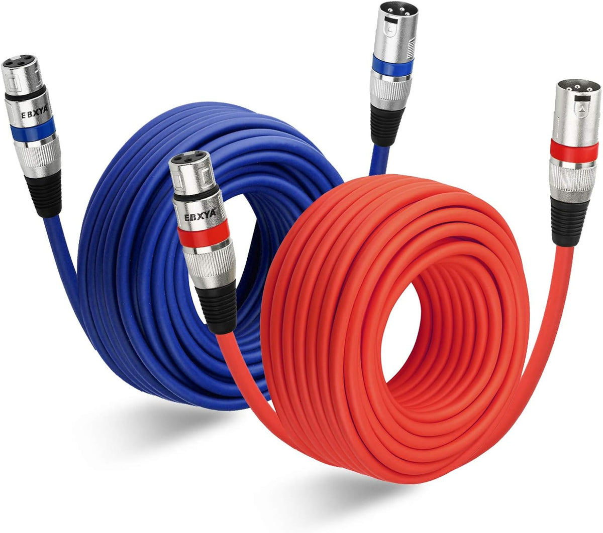 2 Feet XLR Male to Female Balanced Microphone Cable C4355
