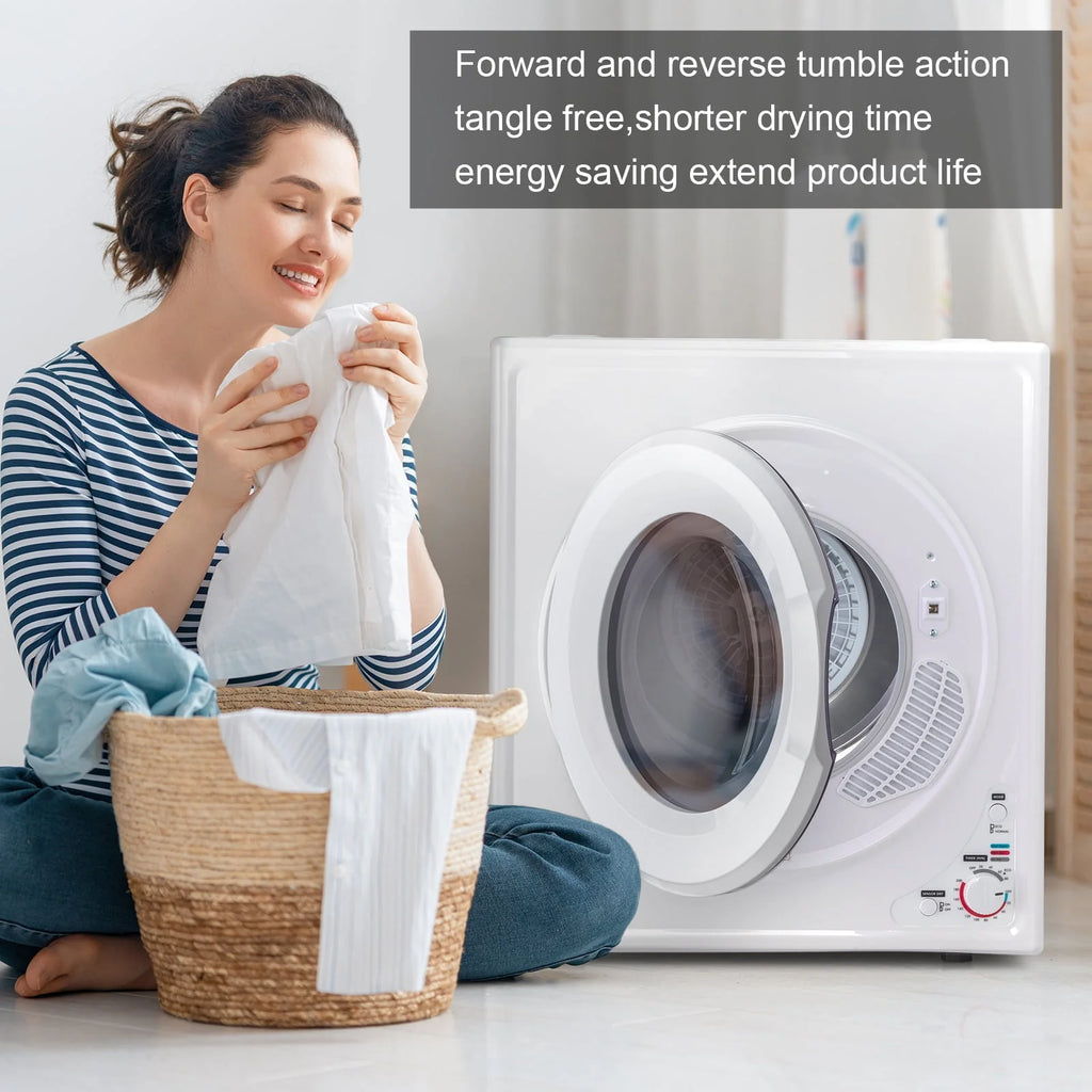 White 2.6 cu ft Portable Laundry Dryer L7078