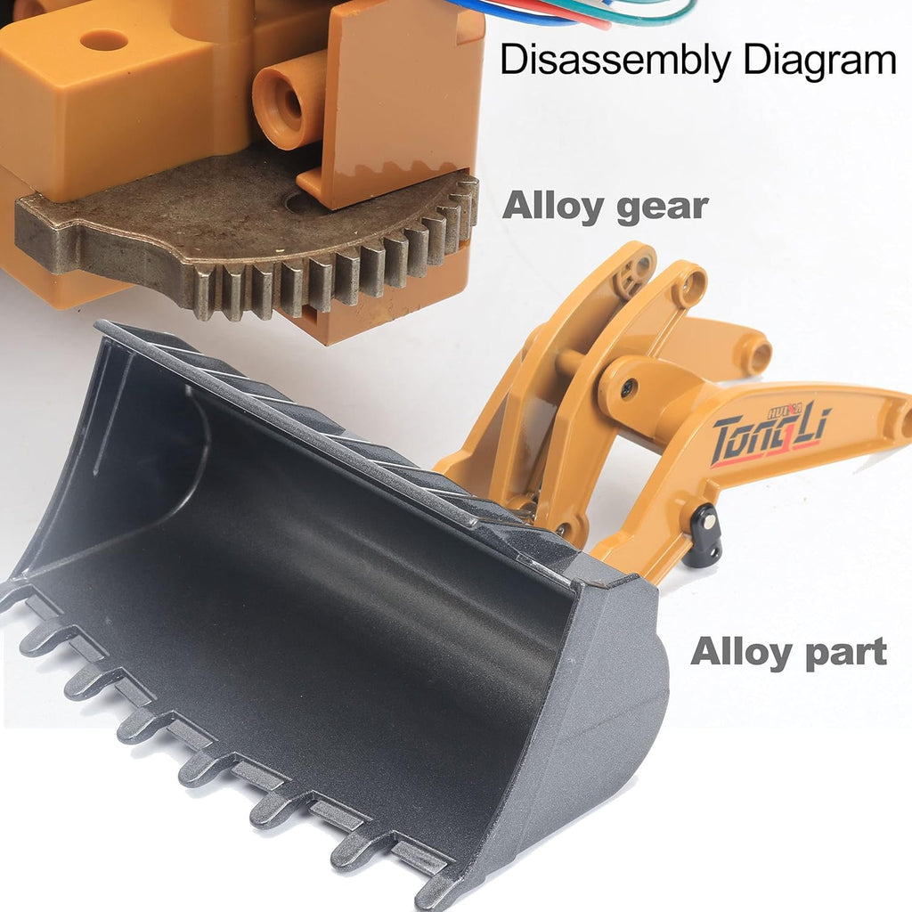 Metal RC Bulldozer F234631