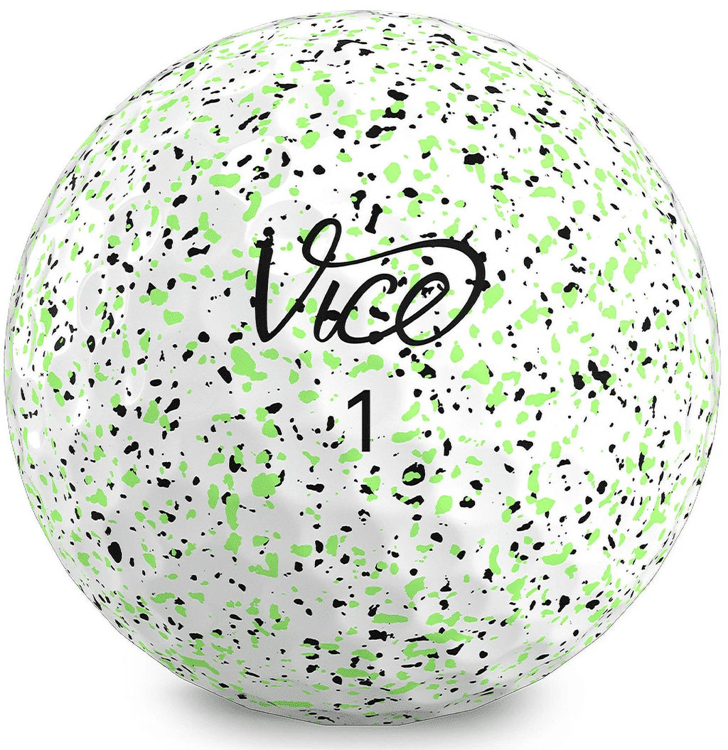 Golf Balls, Lime, 12 Pack E872