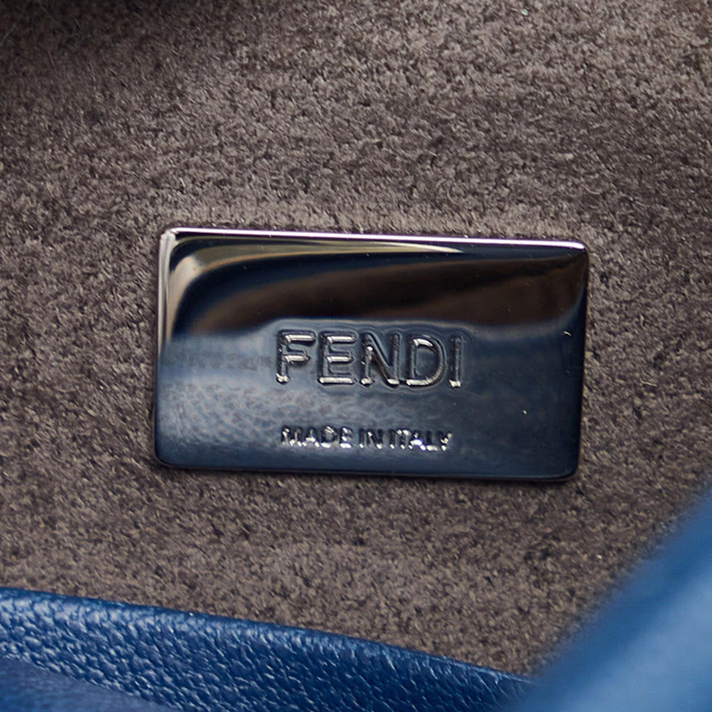 Blue Calf Leather Satchel B677