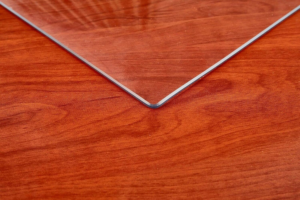 Clear 1.5mm Thick PVC Table Protector (24x36) Pack of 2 Y6873