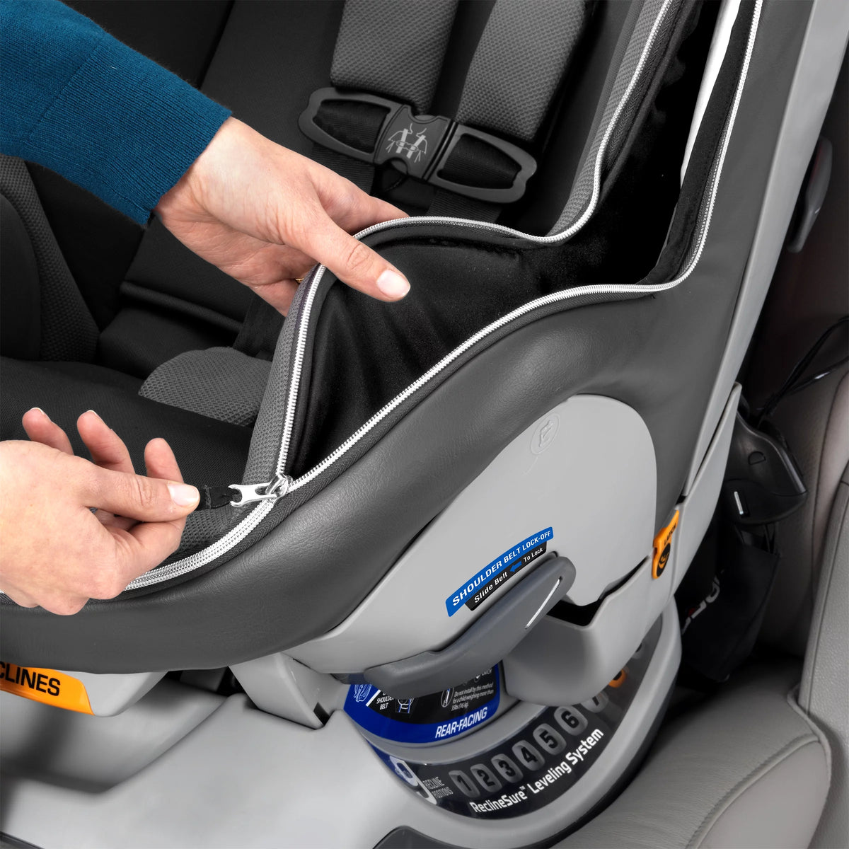 Convertible Car Seat - Carbon (Black/Grey) X5397