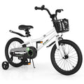 18 Inch Kids Bike with Training Wheels and Basket V67750
