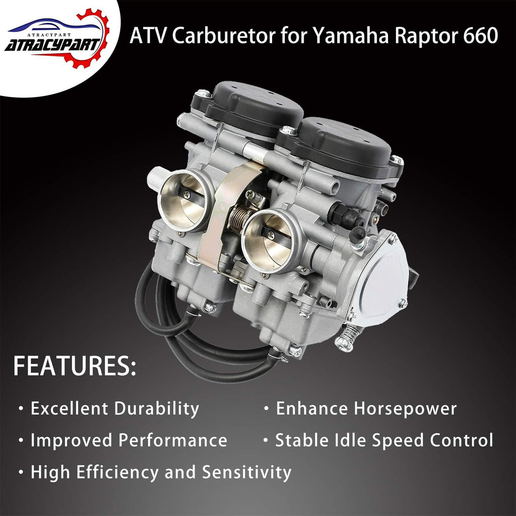 Carburetor Pack of 2 for Yamaha Raptor 660 G357504
