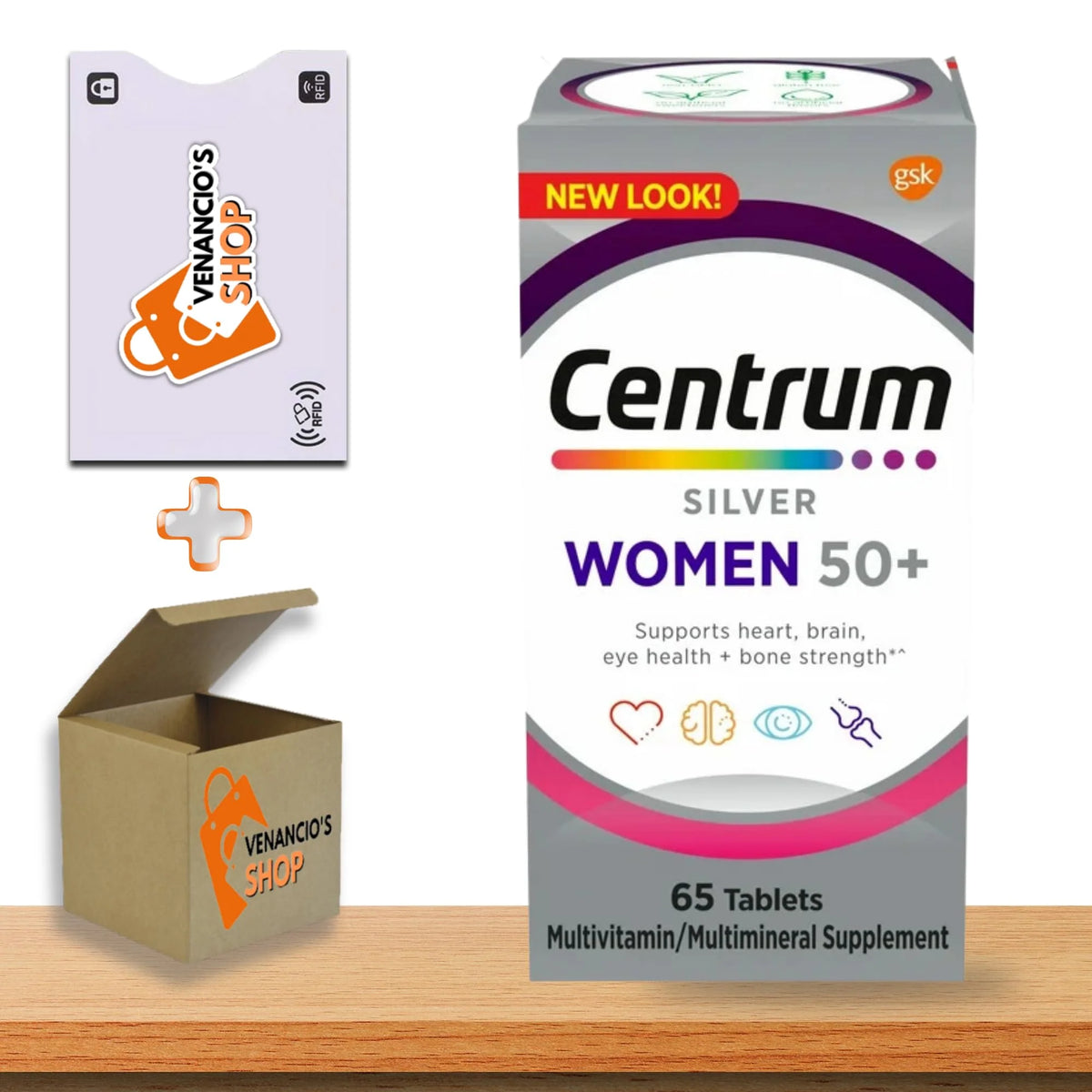 Womens 50 Plus Multivitamin 65 Tablets B538