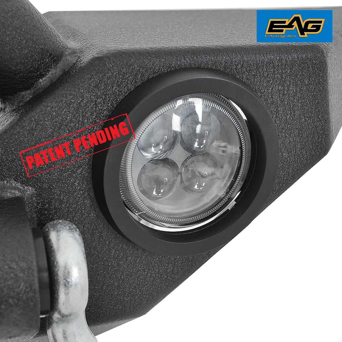 Front LED Bumper and Rear Bumper with Assembled Tire Carrier Z462