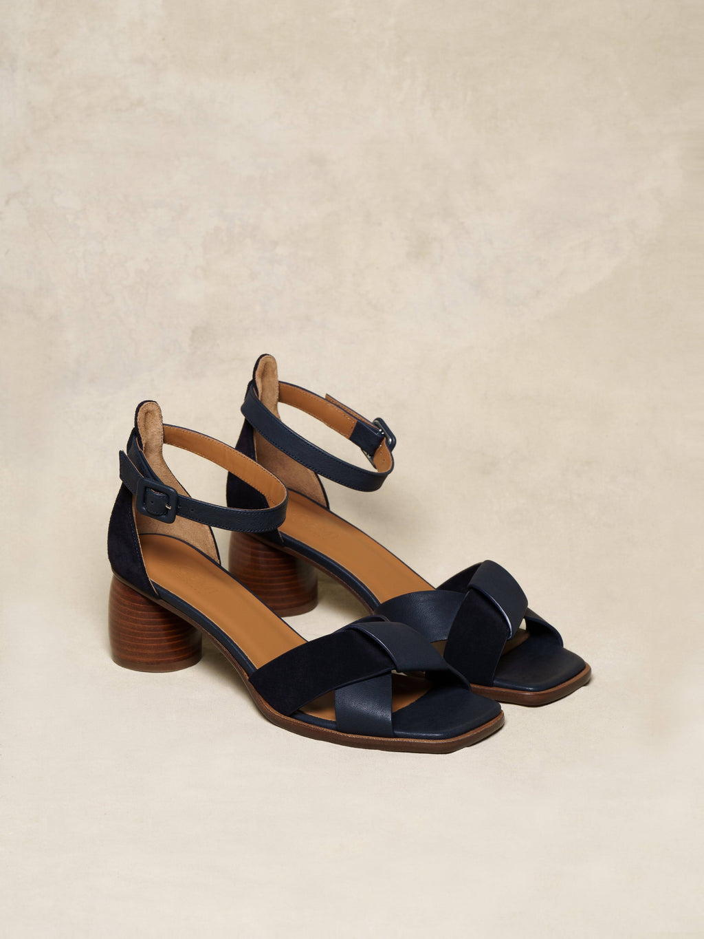 Navy 55mm Shoes W710