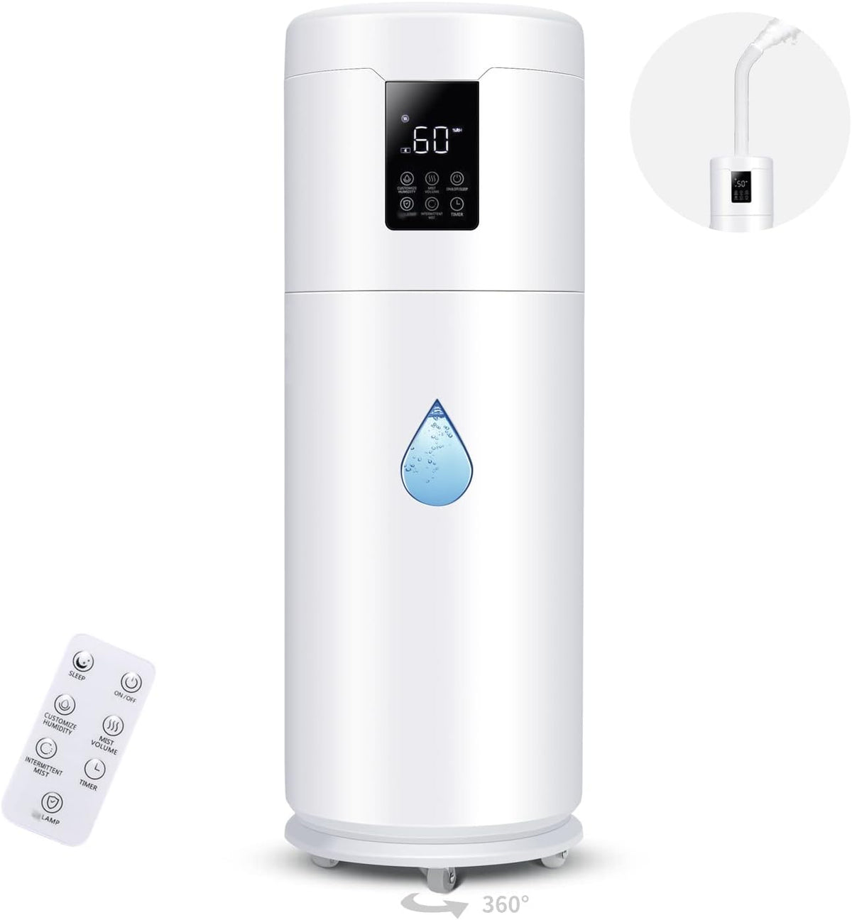 Ultrasonic Cool Mist Topfill Humidifier P85098