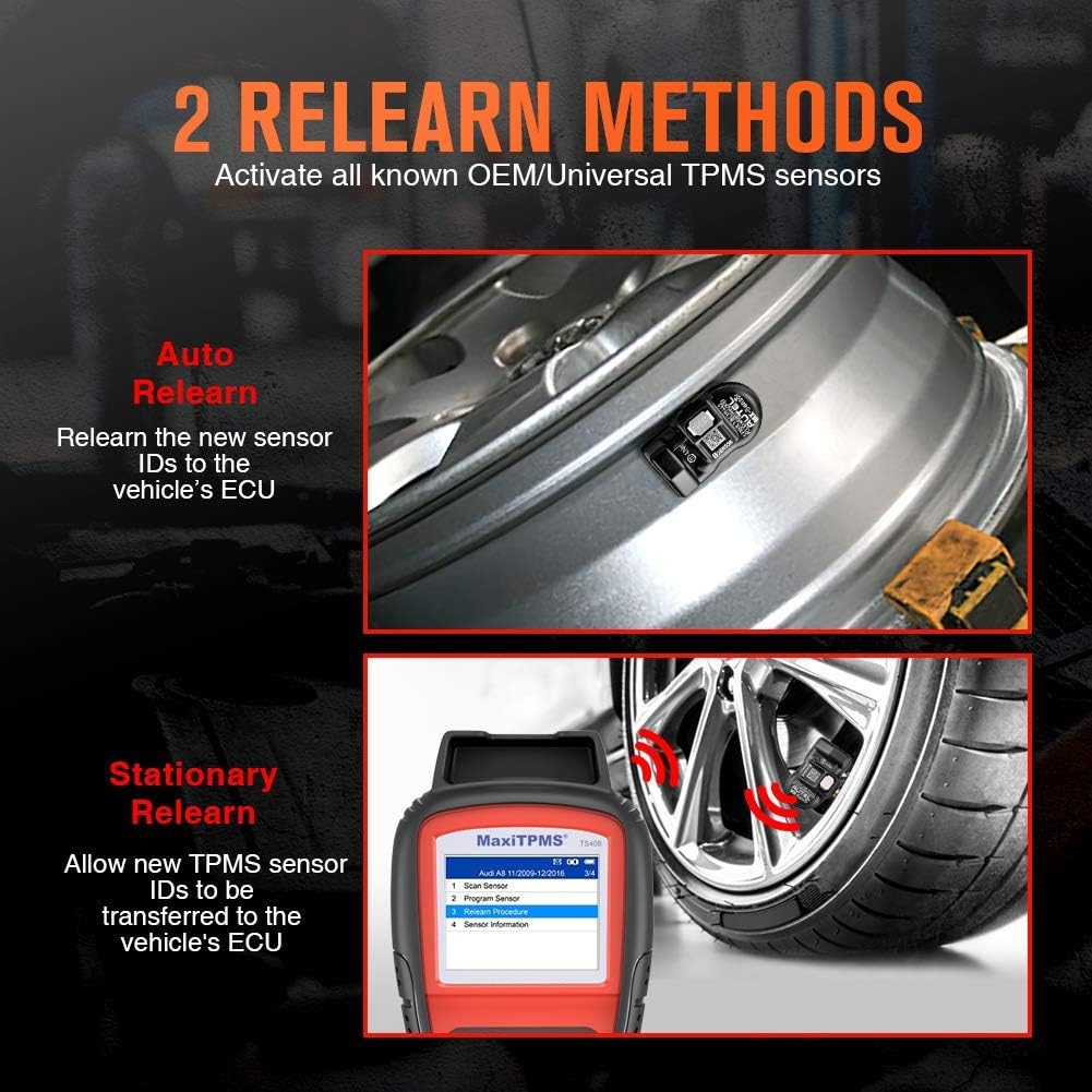 TPMS Relearn Tool TS408 Tire Pressure Monitor Sensor Programming Tool M6543