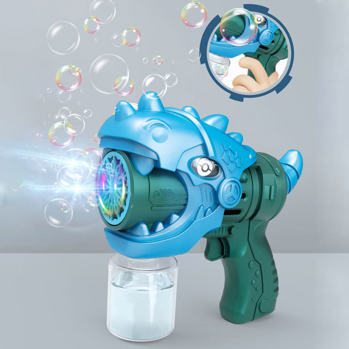 Electric Bubble Machine Toys For Children Silver F12477