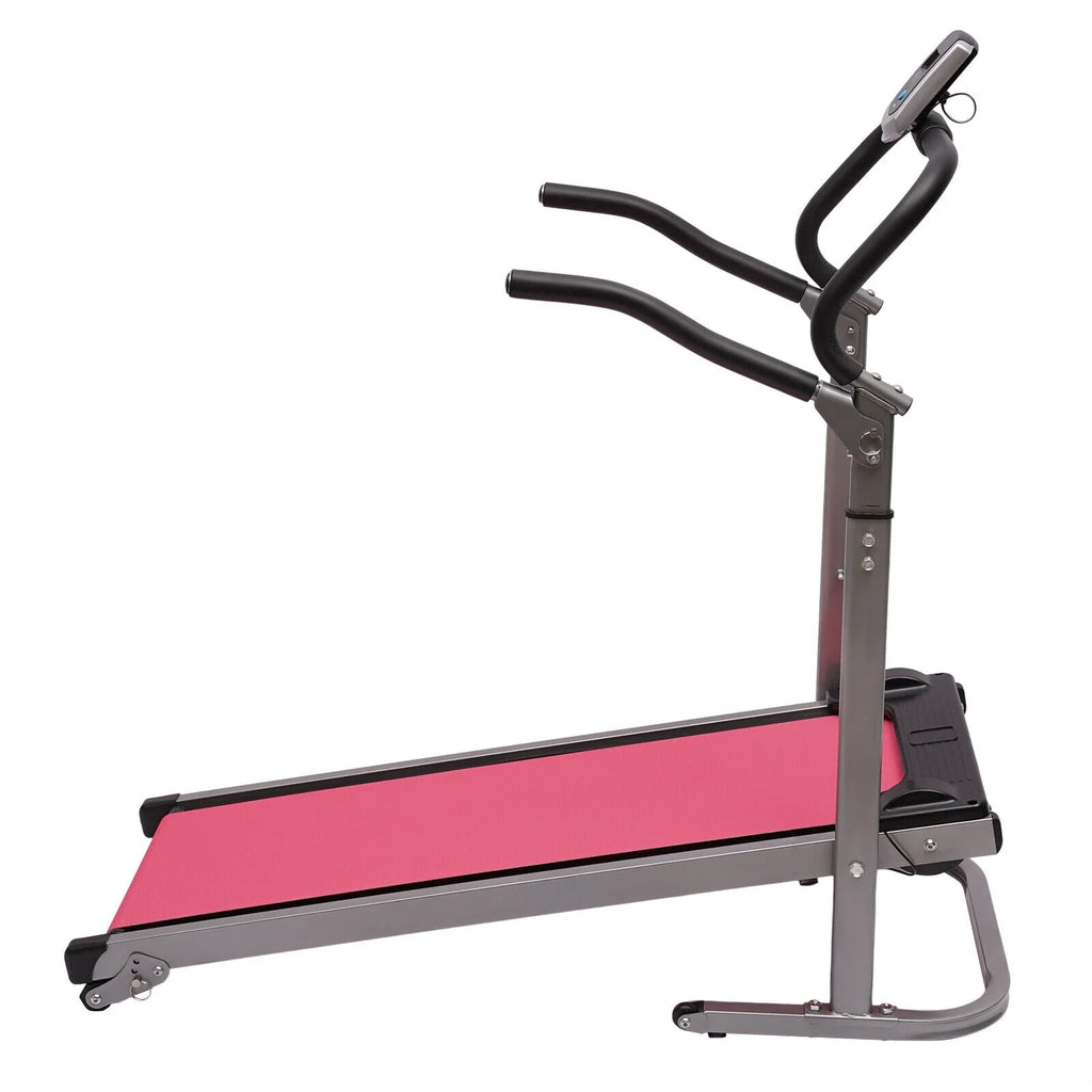 Folding Treadmill with LED Monitor N396490