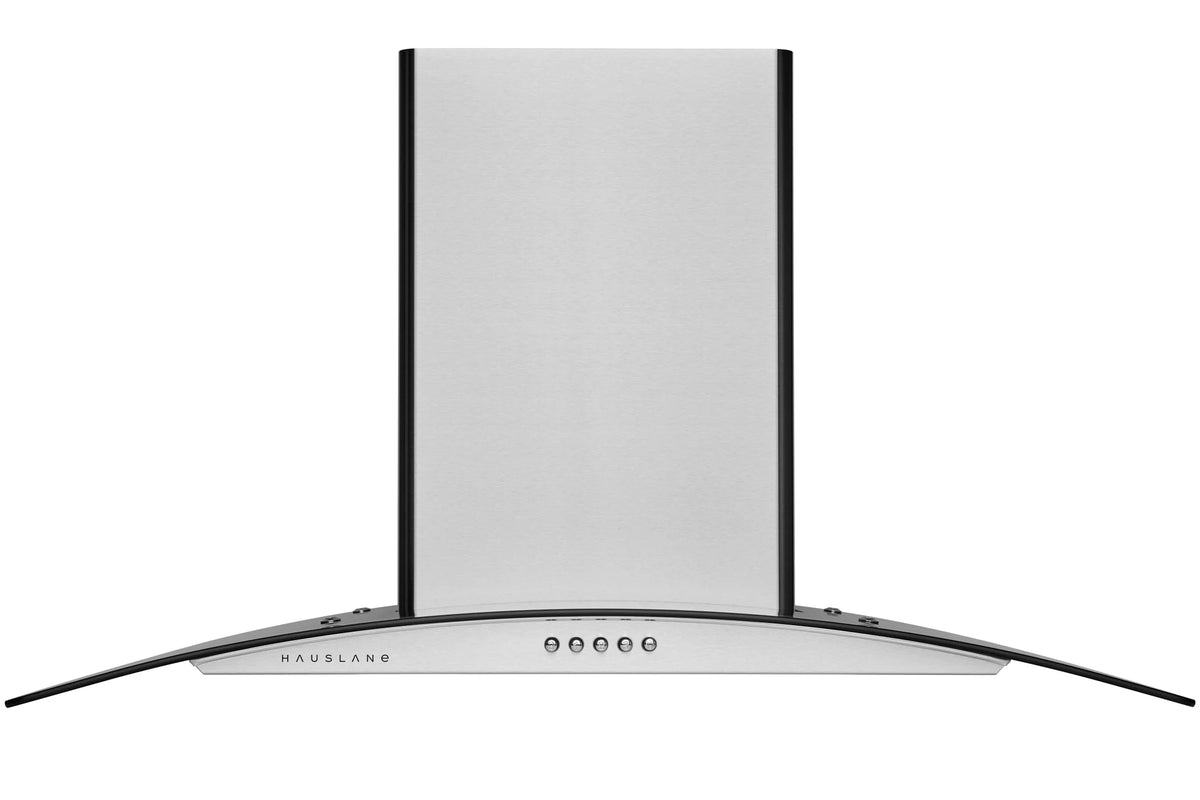 30 Inch Wall Mount Range Hood with Tempered Glass and Stainless Steel V351651