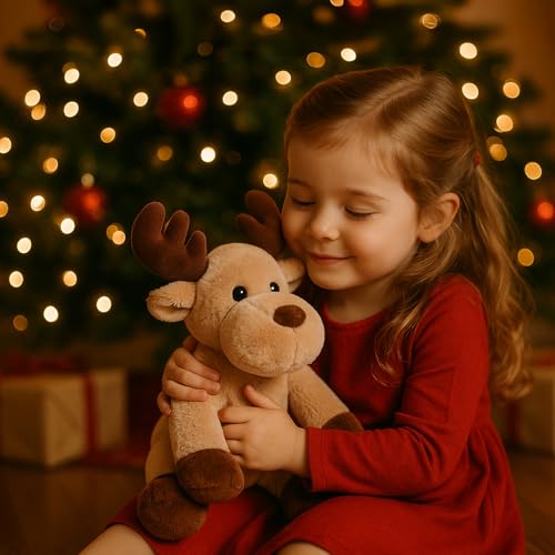 13" Super Soft Brown Stuffed Animals Plush Toy U84775