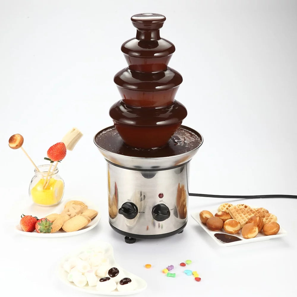 4 Tiers Electric Chocolate Fountain Z50184
