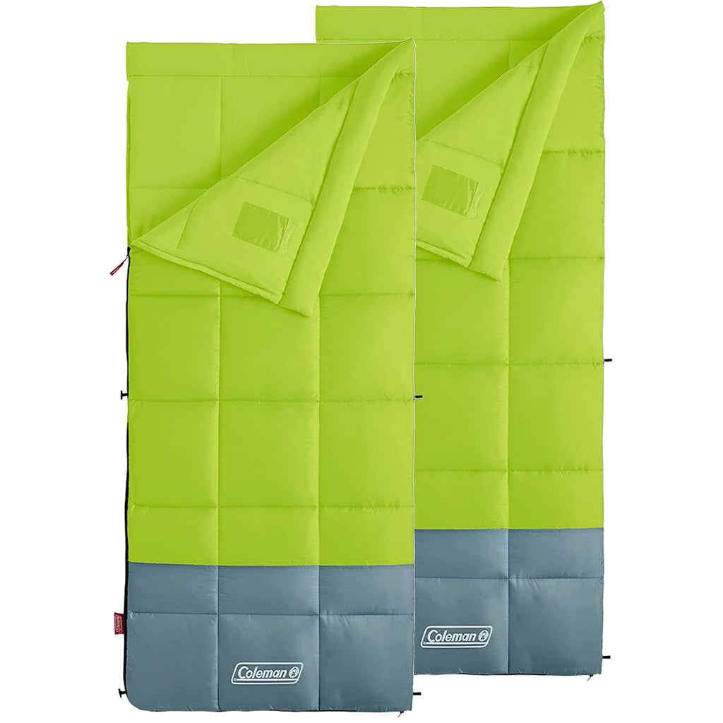 2 Pack 30 Degree Lightweight Camping Sleeping Bag V6790