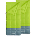 2 Pack 30 Degree Lightweight Camping Sleeping Bag V6790