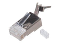 Cat6 and Cat6a Shielded RJ45 Connector Modular Plug -100 Pcs T324206
