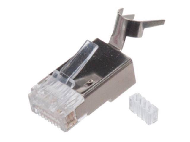 Cat6 and Cat6a Shielded RJ45 Connector Modular Plug -100 Pcs T324206