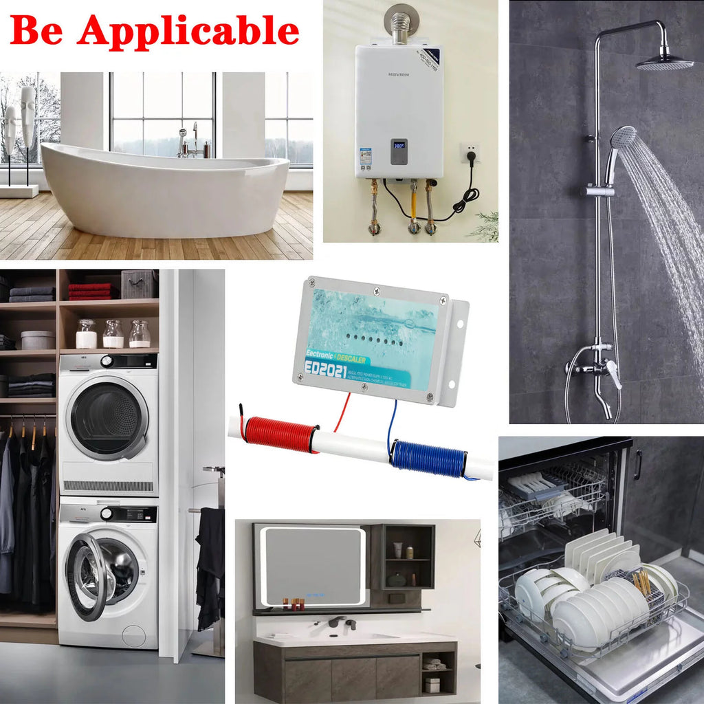 Electronic Water Descaler System Salt Free Water Softener W449313