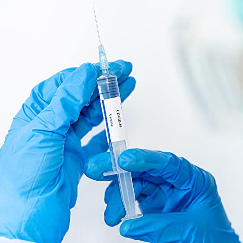 Blue Nitrile Exam Gloves, 4 mil, Powder-Free, Latex-Free, Non-Sterile T9293