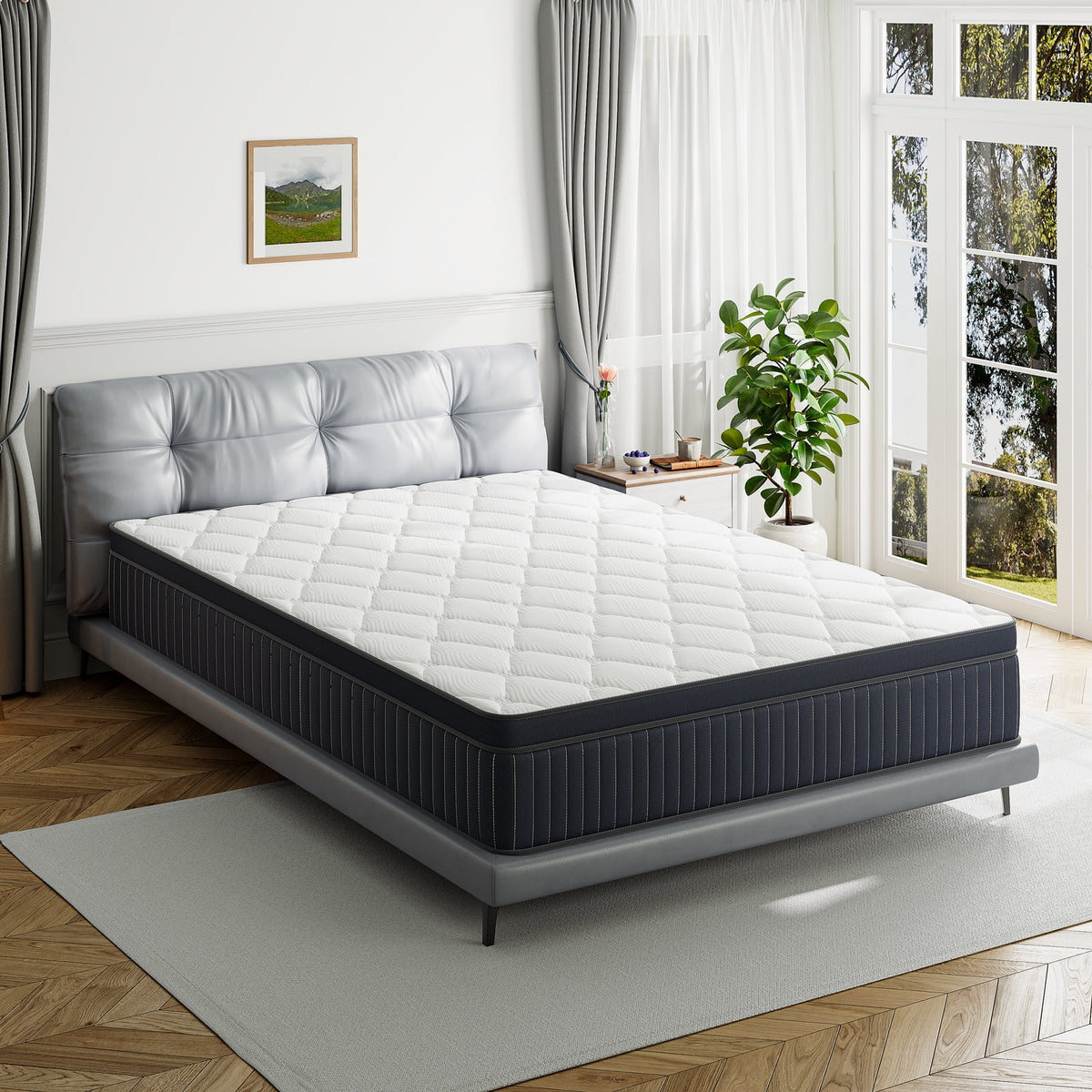 12 inch Twin Gel Memory Foam Mattress L421
