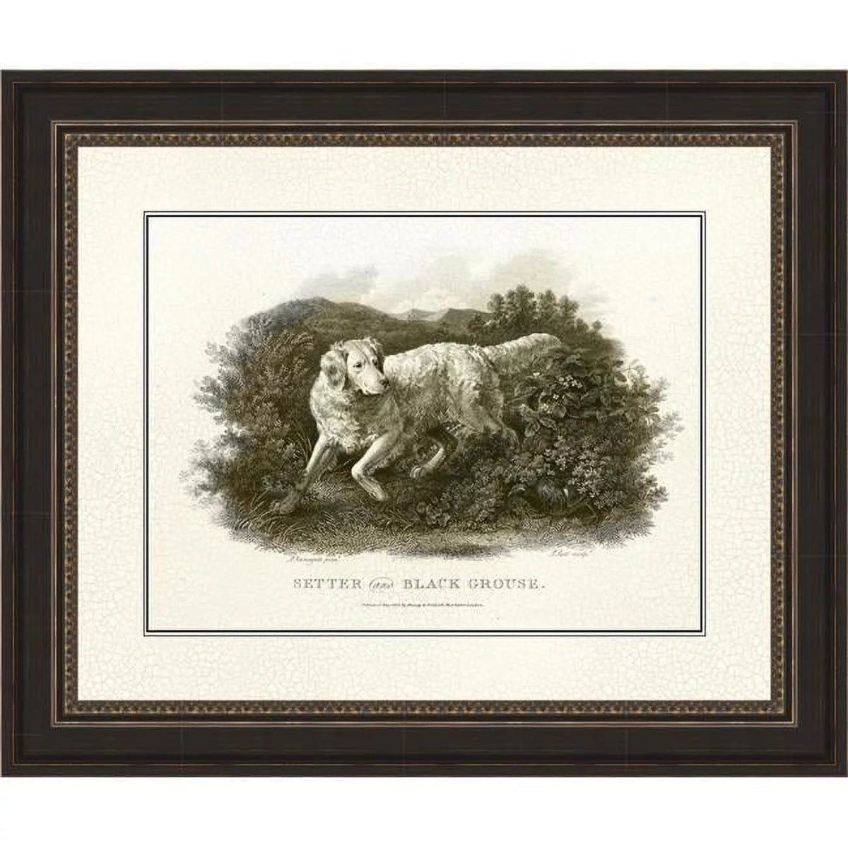 Framed Fine Art Print with Glass J2061