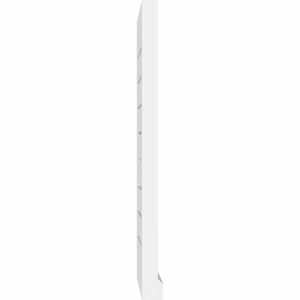 PVC Gable Vent with Brickmould I2548