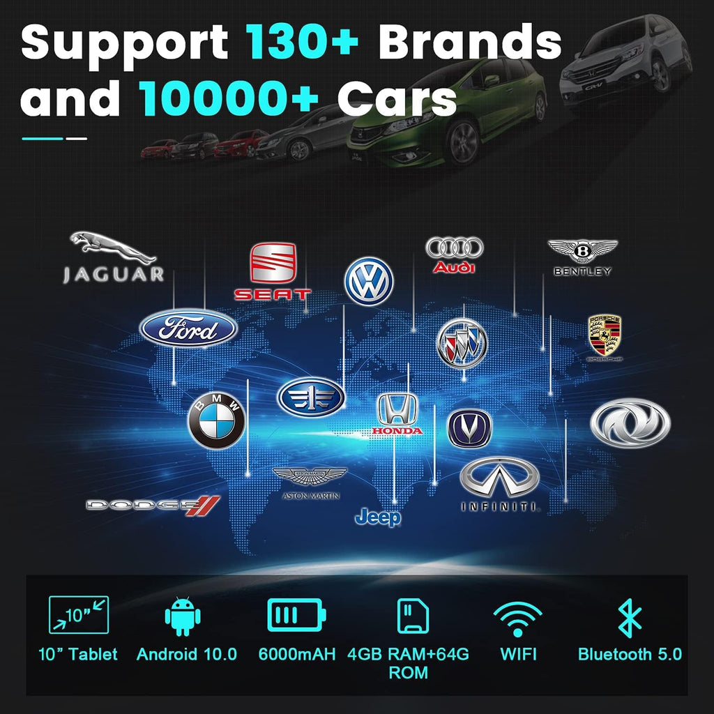 OBD2 Scanner with 34 Reset Functions K47230