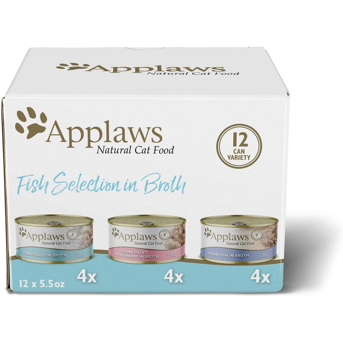 Fish Selection in Broth Wet Cat Food V821707