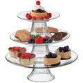 Stackable 3-Tier Serving Platter Set V399