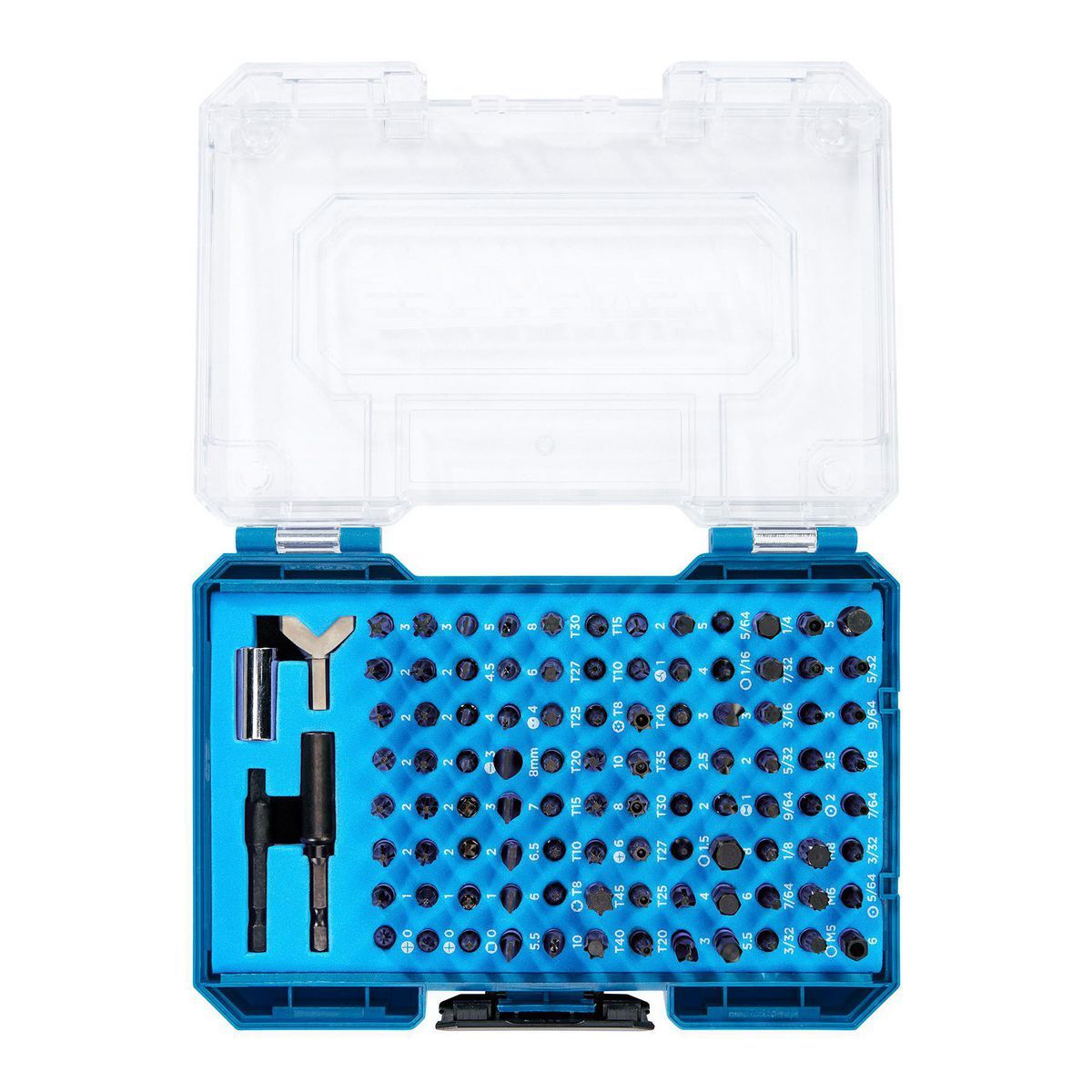1 in. Impact-Rated Security Bit Set, 100-Piece D7694