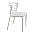 Stack Chair, Gray, 4 per Carton H737139