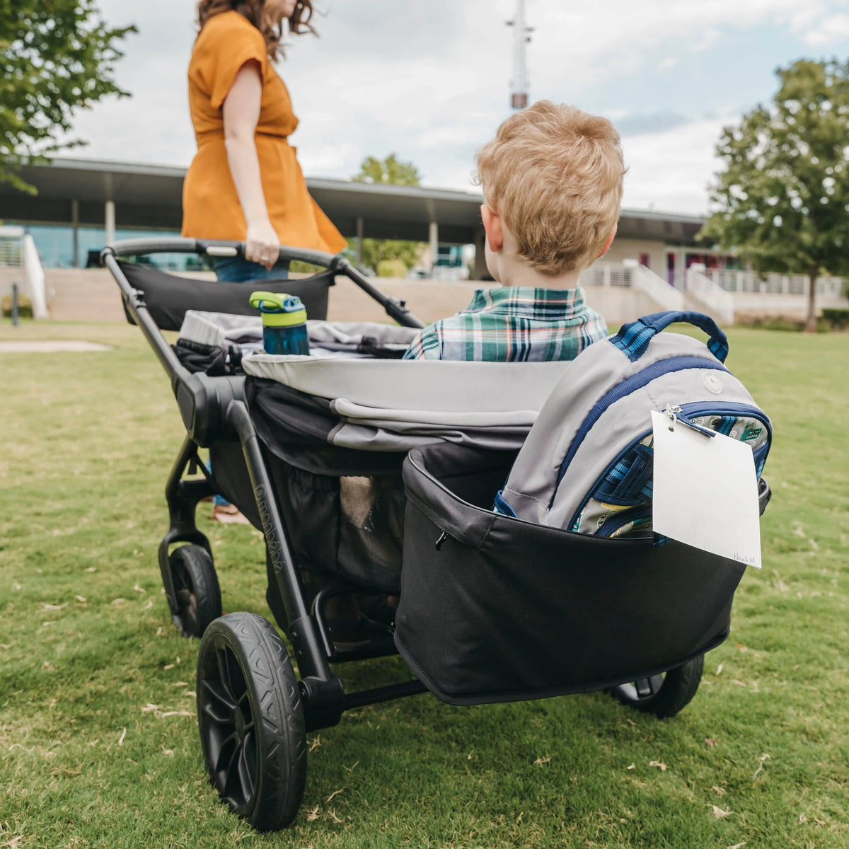 Grey Wagon Stroller Y353