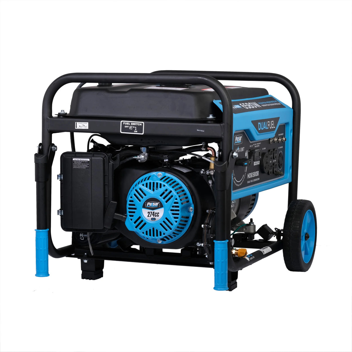 6580-Watt Dual Fuel Portable Generator P4350
