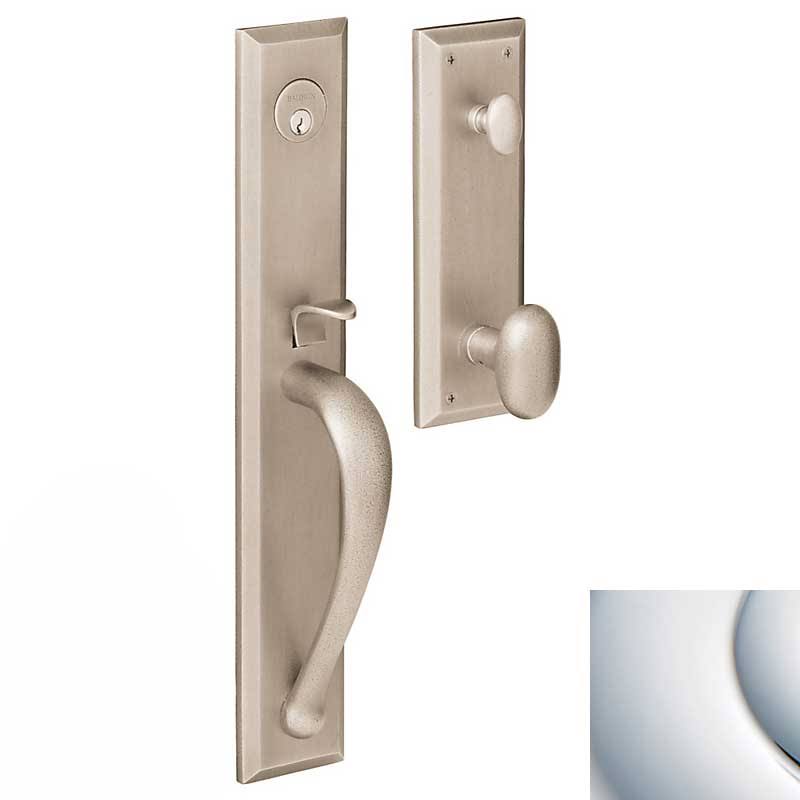 Polished Chrome Full Dummy Handleset J459229