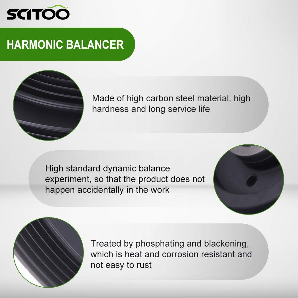 Harmonic Balancer Crankshaft Pulley Pack of 2 E316924