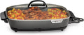 16-Inch Nonstick Electric Skillet with Glass Cover Z271079
