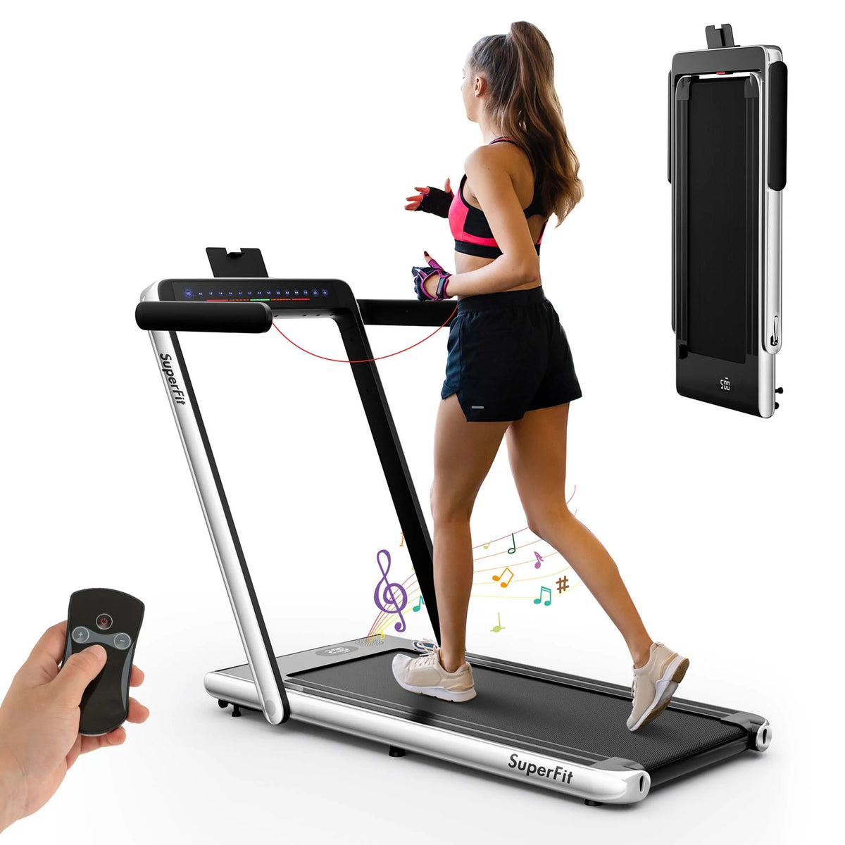 Folding Treadmill Jogging Machine P339414