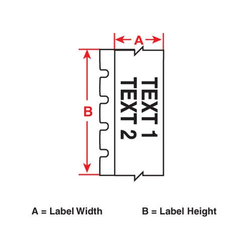 Sky Blue Tape Cartridge, 100 ft. L F47979