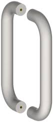 Satin Stainless Steel Wrought Door Push/Pull Set M411