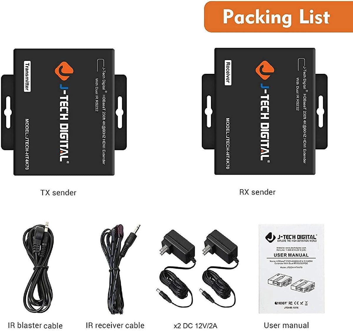 HDBaseT 4K HDMI Extender B9588