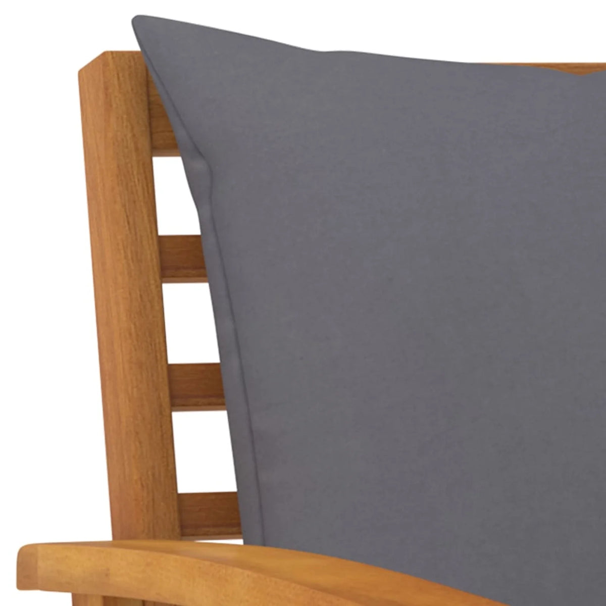 5 Piece Solid Acacia Wood Garden Set with Cushion A1013