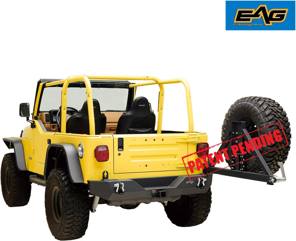 Front LED Bumper and Rear Bumper with Assembled Tire Carrier Z462