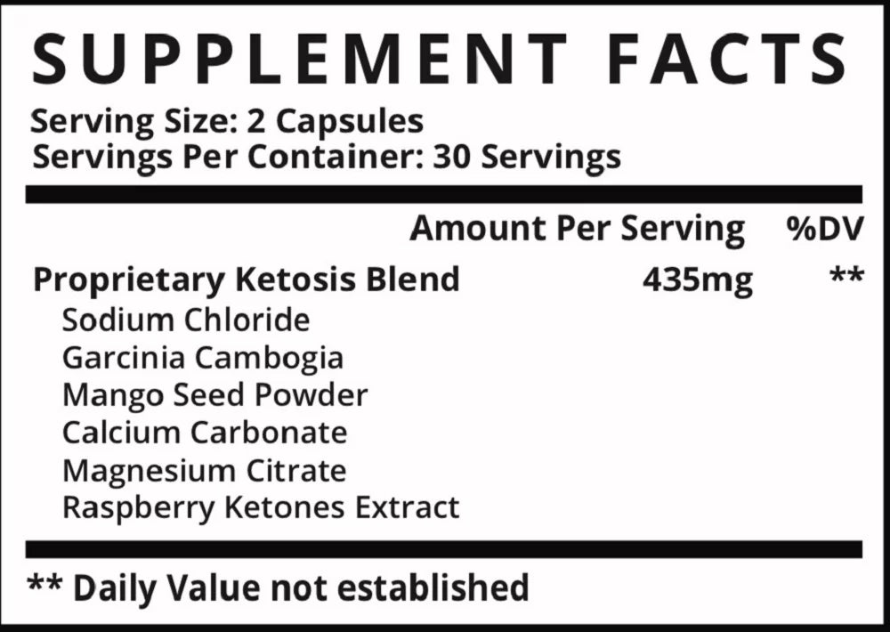 Keto Charge 300 Capsules S4949