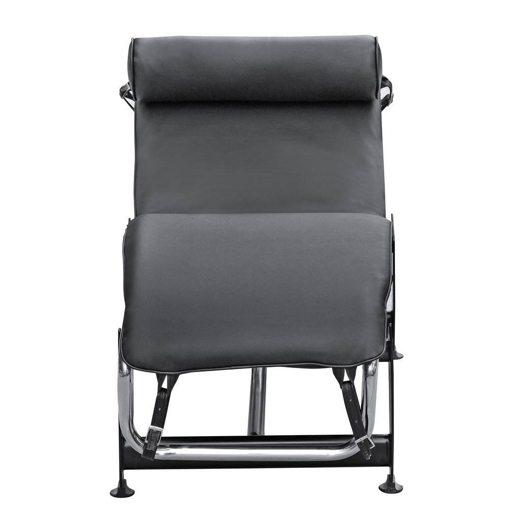 White Adjustable Chaise T314