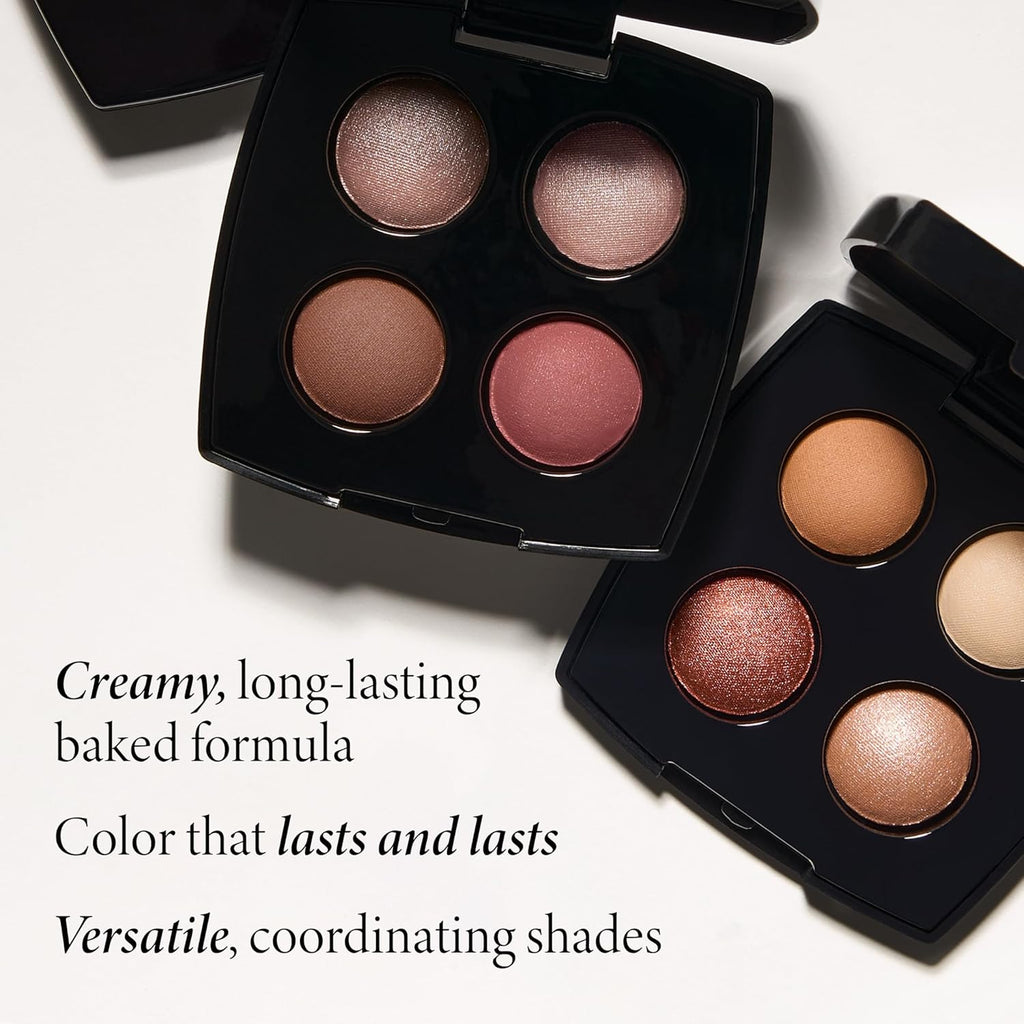 Baked Powder Foundation, Medium + Baked Eyeshadow Quad D452042