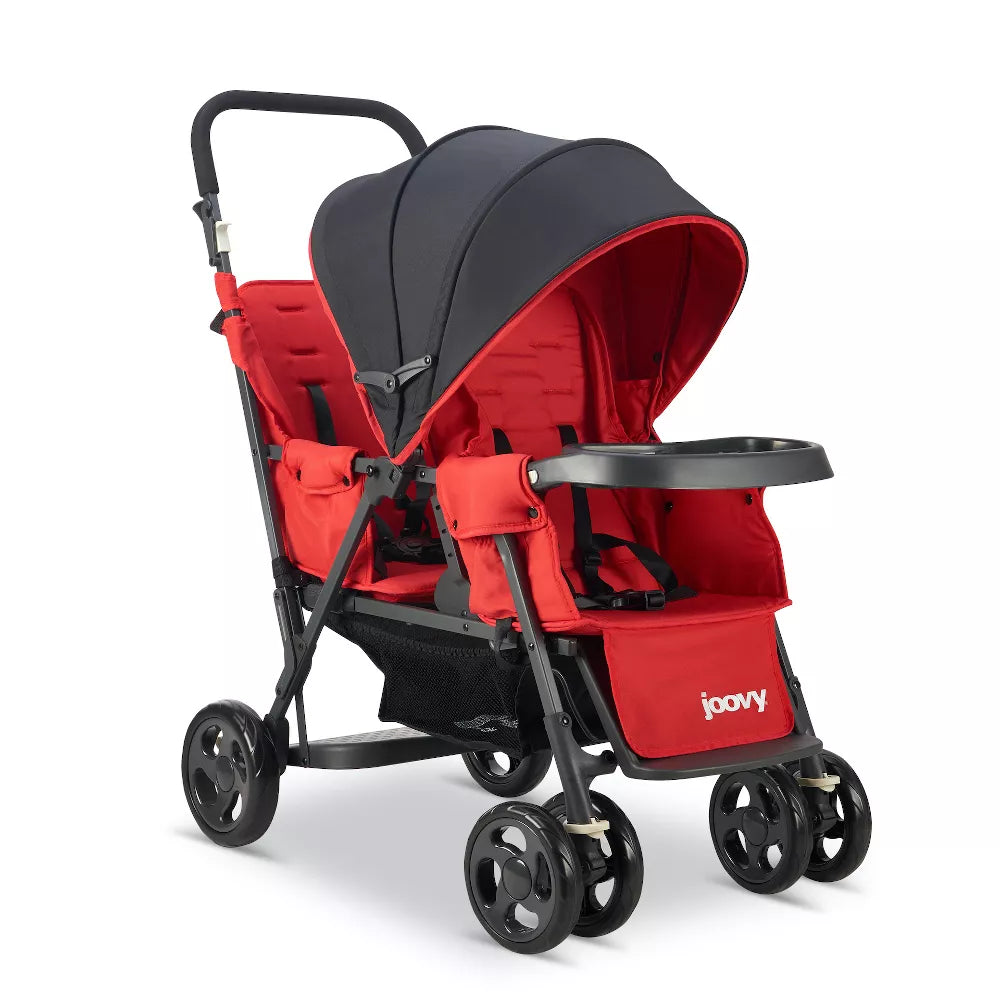 Red Tandem Double Stroller F930945