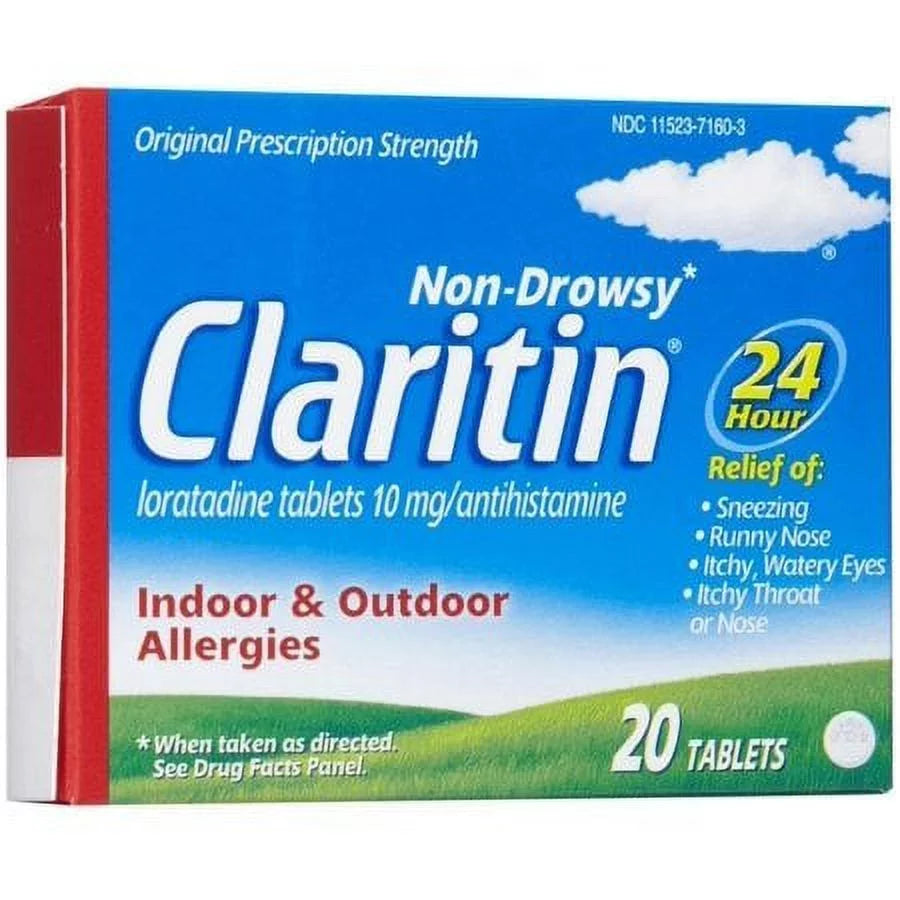 24-Hour Non Drowsy Allergy Relief Tablets 20 ea H522645